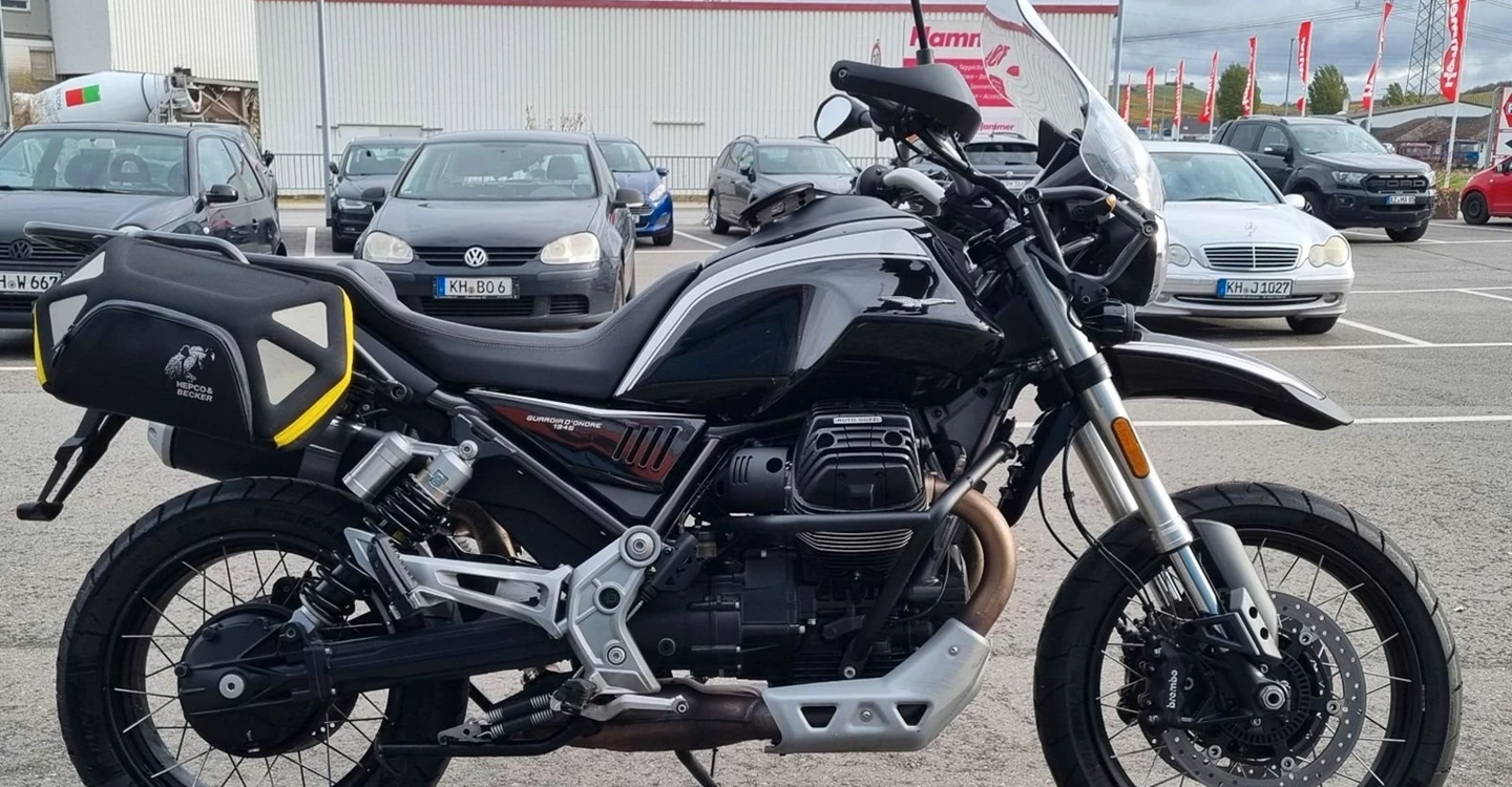 Zum Vergrößern bitte anklicken! Angebot Moto Guzzi V85 TT Guardia d'Onore