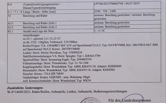 Gebrauchtmotorrad Harley-Davidson Softail Street Bob FXBB - Bild 12 Gebrauchtmotorrad Harley-Davidson Softail Street Bob FXBB - Bild 12