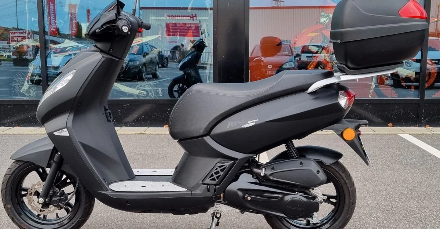 Zum Vergrößern bitte anklicken! Angebot Peugeot Kisbee 50 Black Edition