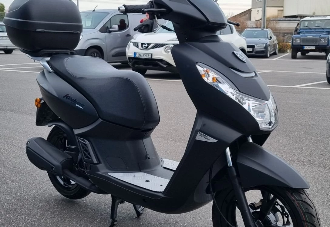 Zum Vergrößern bitte anklicken! Angebot Peugeot Kisbee 50 Black Edition