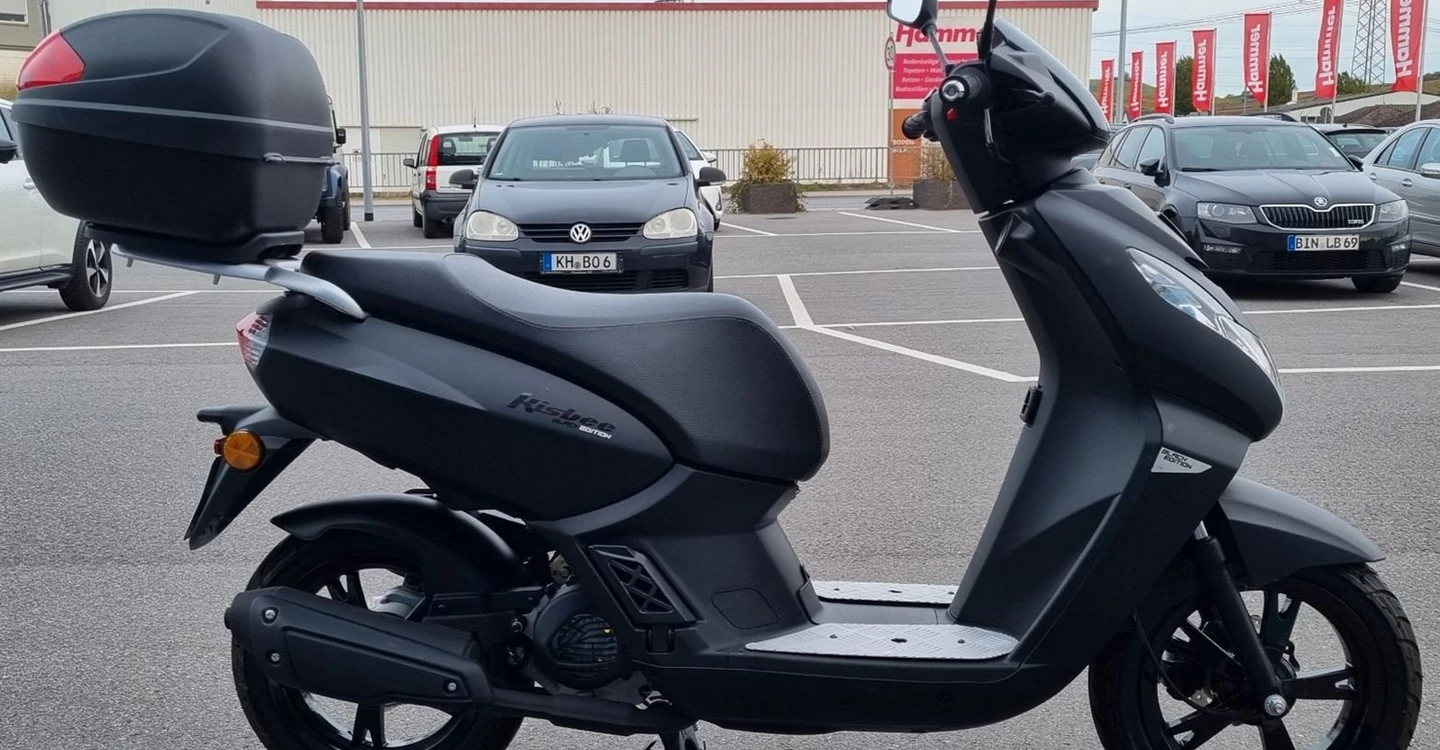 Zum Vergrößern bitte anklicken! Angebot Peugeot Kisbee 50 Black Edition