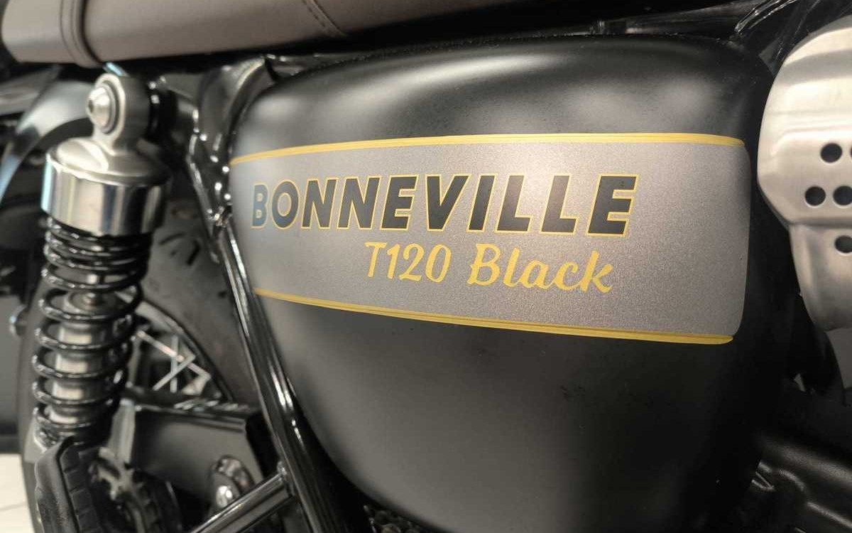 Angebot Triumph Bonneville T120 Black Gold Line