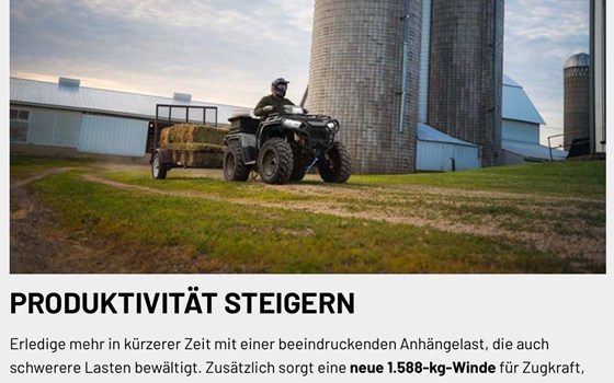 Neufahrzeug Polaris Sportsman 570 EPS - Bild 6