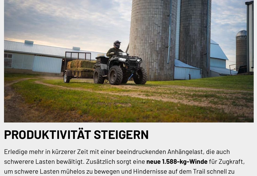 Angebot Polaris Sportsman 570 EPS