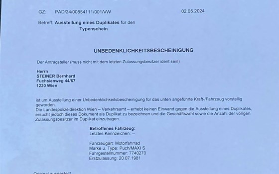 Gebrauchtmotorrad Puch Maxi - Bild 22