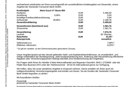 Gebrauchtmotorrad Moto Guzzi V7 Stone - Bild 9