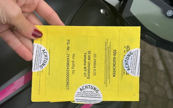 Gebrauchtmotorrad Yamaha MT-07 - Bild 20