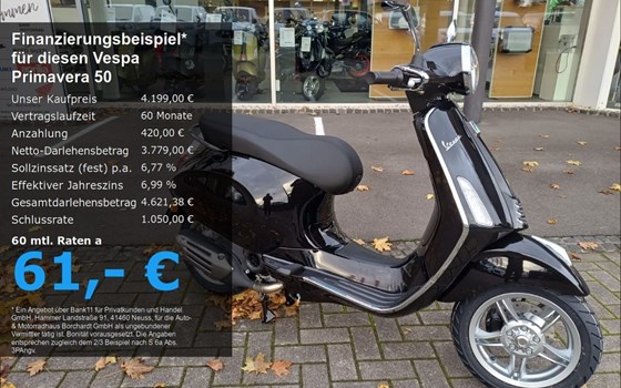 Neufahrzeug Vespa Primavera 50 4T - Bild 1