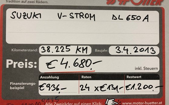 Gebrauchtmotorrad Suzuki V-Strom 650 - Bild 14