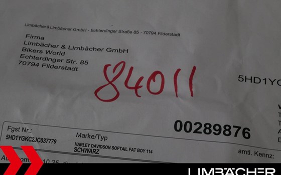 Gebrauchtmotorrad Harley-Davidson Softail Fat Boy 114 FLFBS - Bild 12