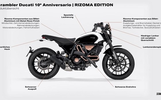 Neufahrzeug Ducati Scrambler 10° Anniversario Rizoma Edition - Bild 15