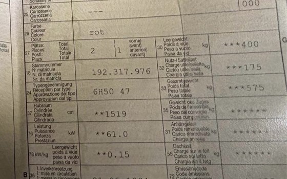Motorrad Occasion Honda GL 1500 Goldwing - Bild 3