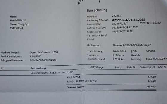 Gebrauchtmotorrad Ducati Multistrada 1200 S Touring - Bild 11