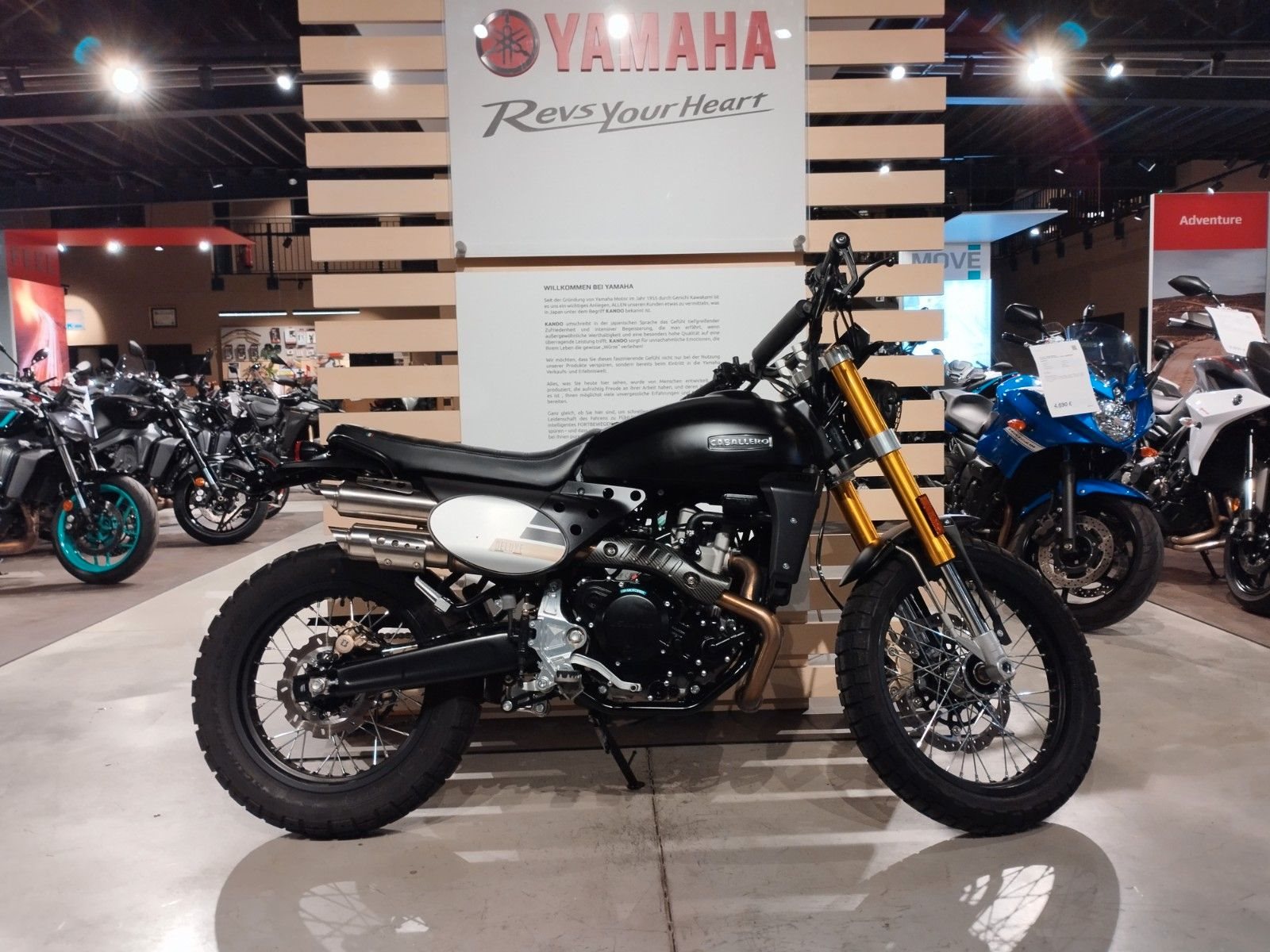 Fantic Caballero Scrambler 500 