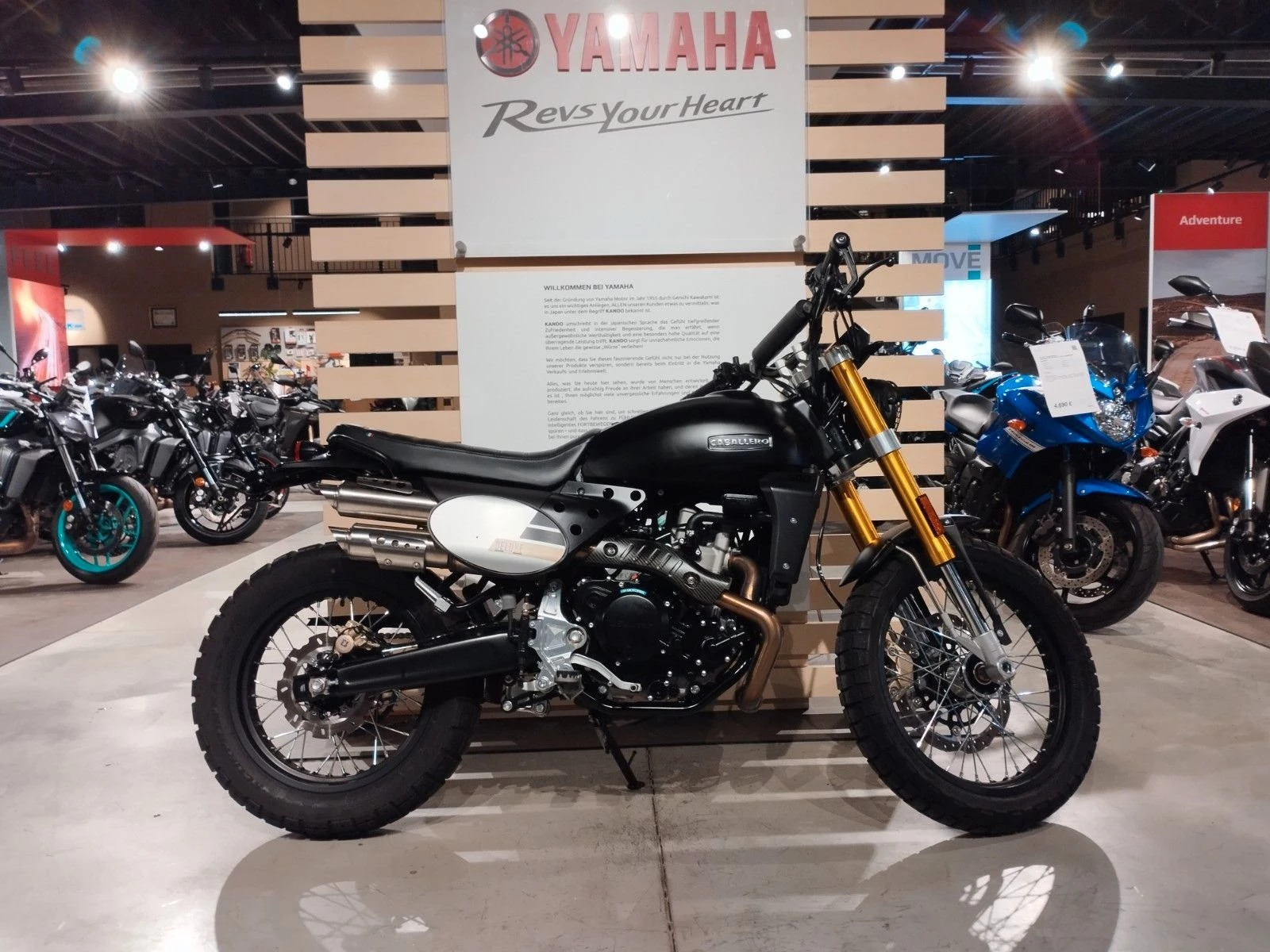 Fantic Caballero Scrambler 500 