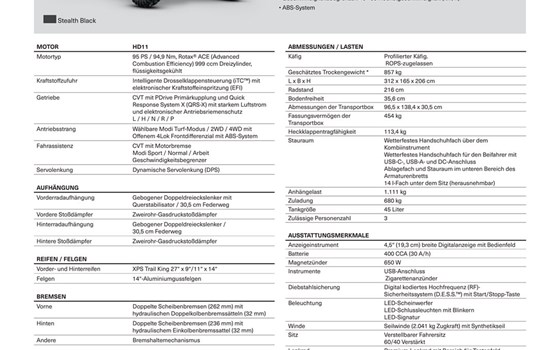 Neufahrzeug Can-Am Traxter Automatik - Bild 2