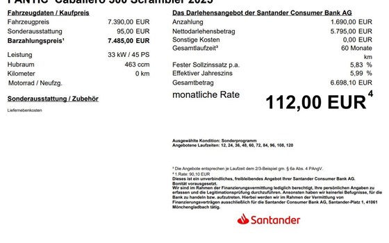 Neufahrzeug Fantic Caballero Deluxe 500 - Bild 6