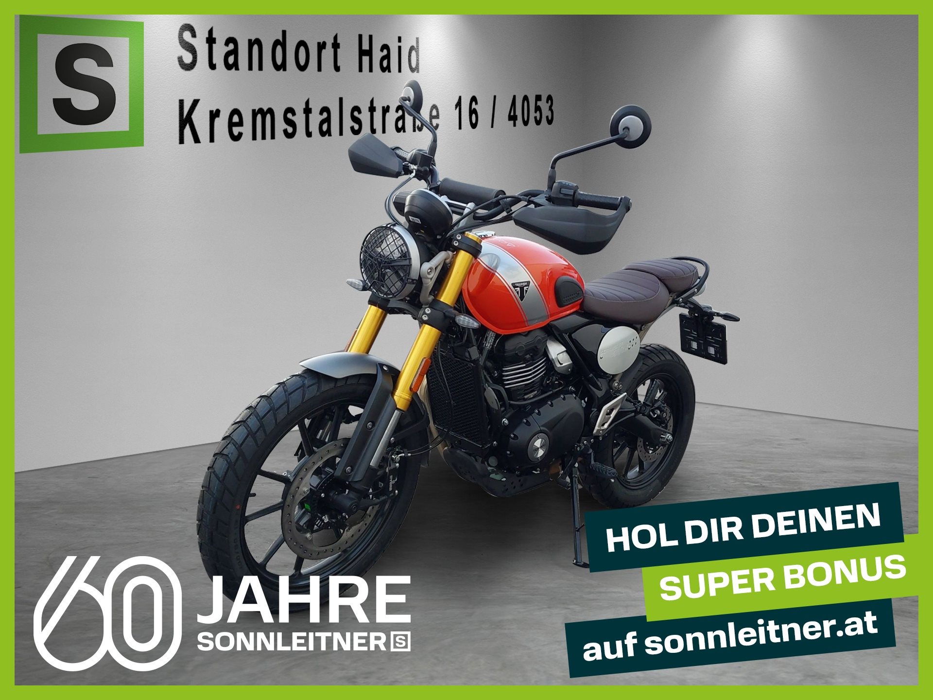 Triumph Scrambler 400 X<br />THB MY25