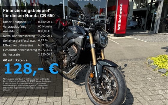 Neufahrzeug Honda CB650R E-Clutch - Bild 1