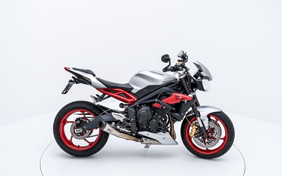 Motorrad Occasion Triumph Street Triple - Bild 1