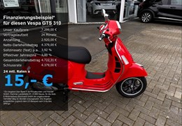 Neumotorrad Vespa GTS 310 Super