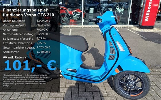 Neufahrzeug Vespa GTS 310 SuperSport - Bild 1