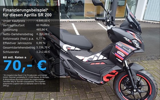 Neufahrzeug Aprilia SR GT Replica 200 - Bild 1