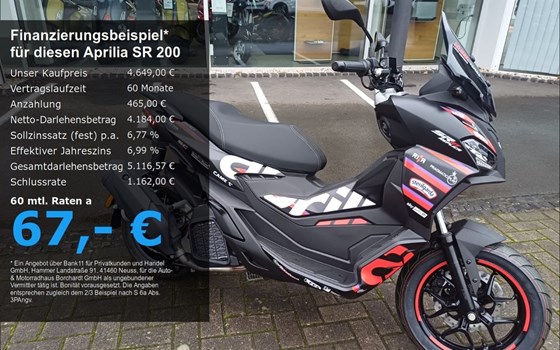 Neufahrzeug Aprilia SR GT Replica 200 - Bild 1