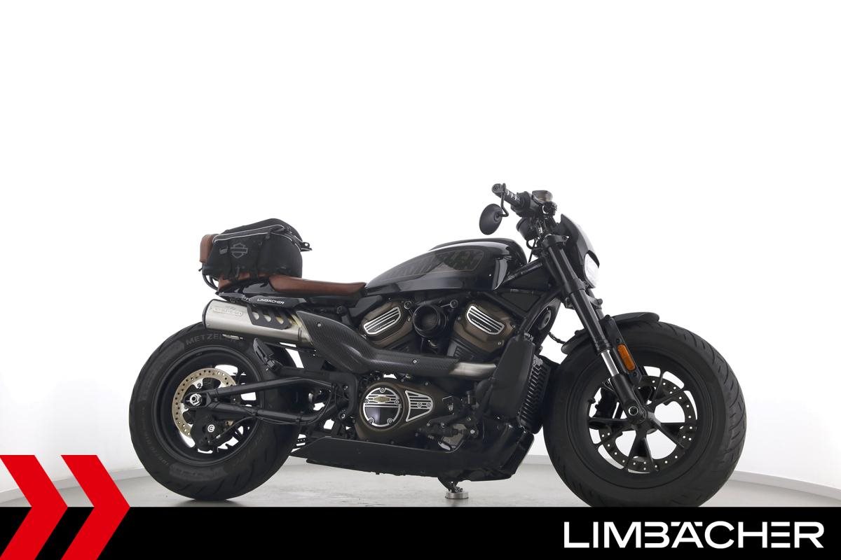 Harley-Davidson Sportster S - Jekill&Hyde, Carbon, Hecktasche