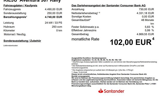 Neufahrzeug Rieju Aventura Rally 307 - Bild 6