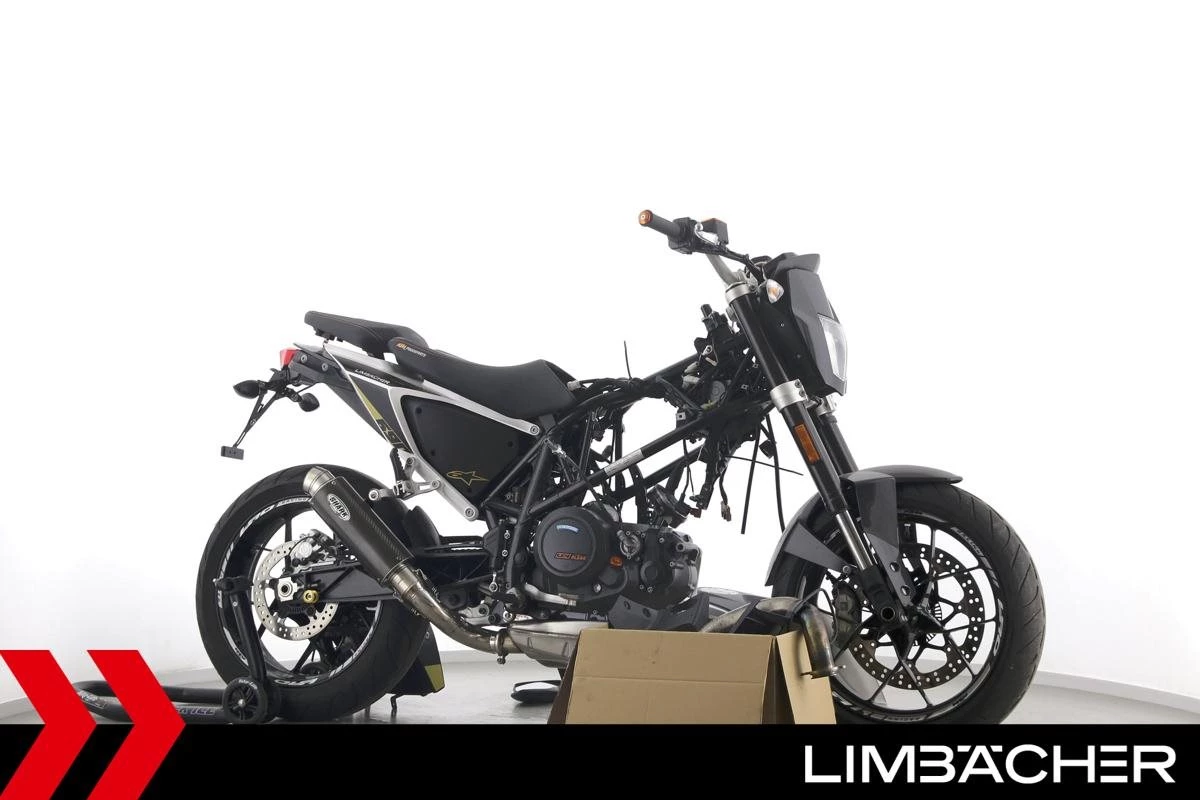 KTM 690 Duke - SHARK, TIEFERLEGUNG