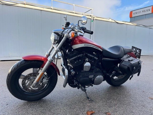 Harley-Davidson Sportster XL 1200CA (Candy Orange & Beer Bottle Deluxe) - Bild 9