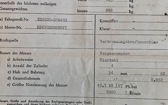 Gebrauchtmotorrad Kawasaki Z650 - Bild 9