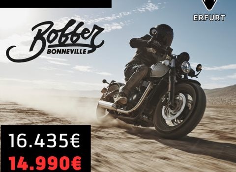 Neufahrzeug Triumph Bonneville Bobber - Bild 1