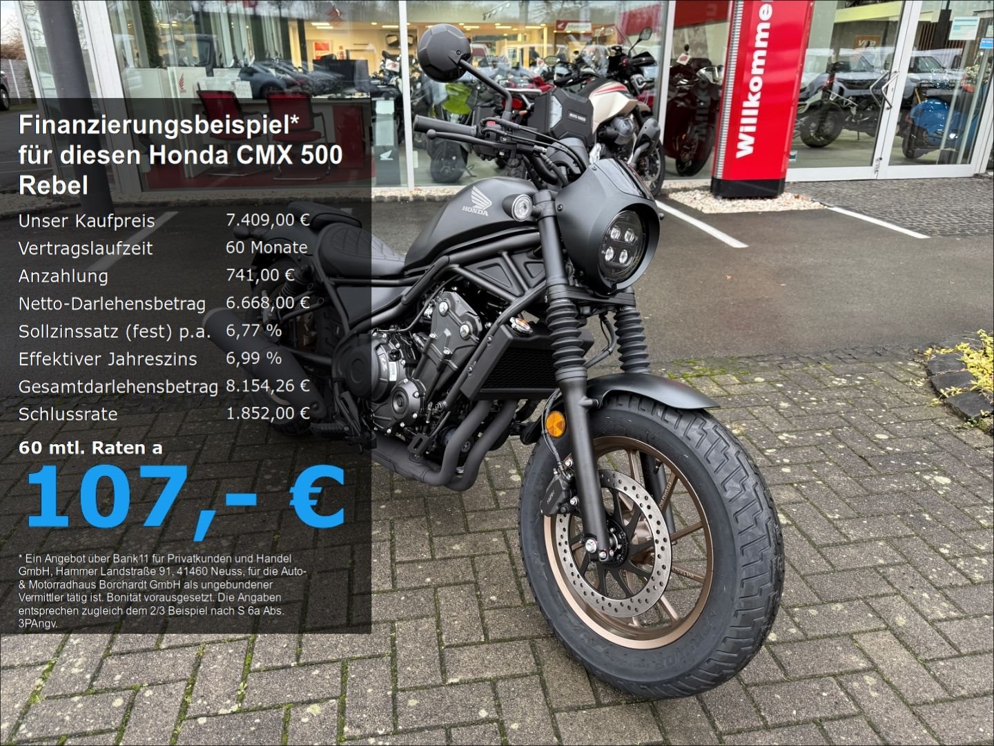 Honda CMX500 Rebel