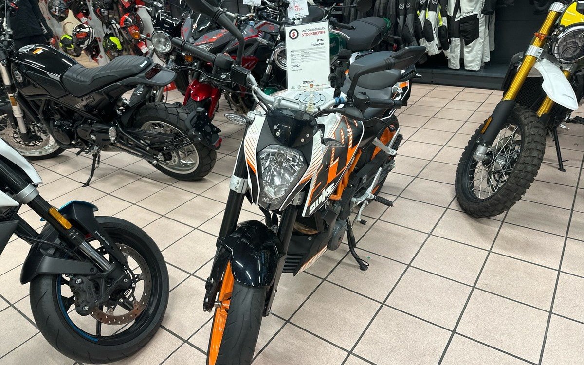 Angebot KTM 390 Duke
