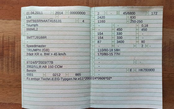 Gebrauchtmotorrad Triumph Speedmaster - Bild 20