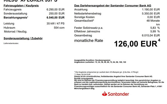 Neufahrzeug Rieju Xplora 557 - Bild 8