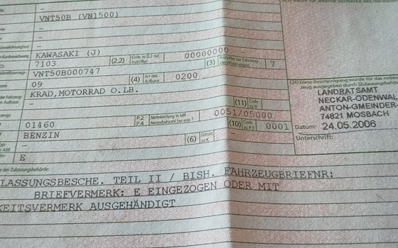 Gebrauchtmotorrad Kawasaki VN 15 SE - Bild 2