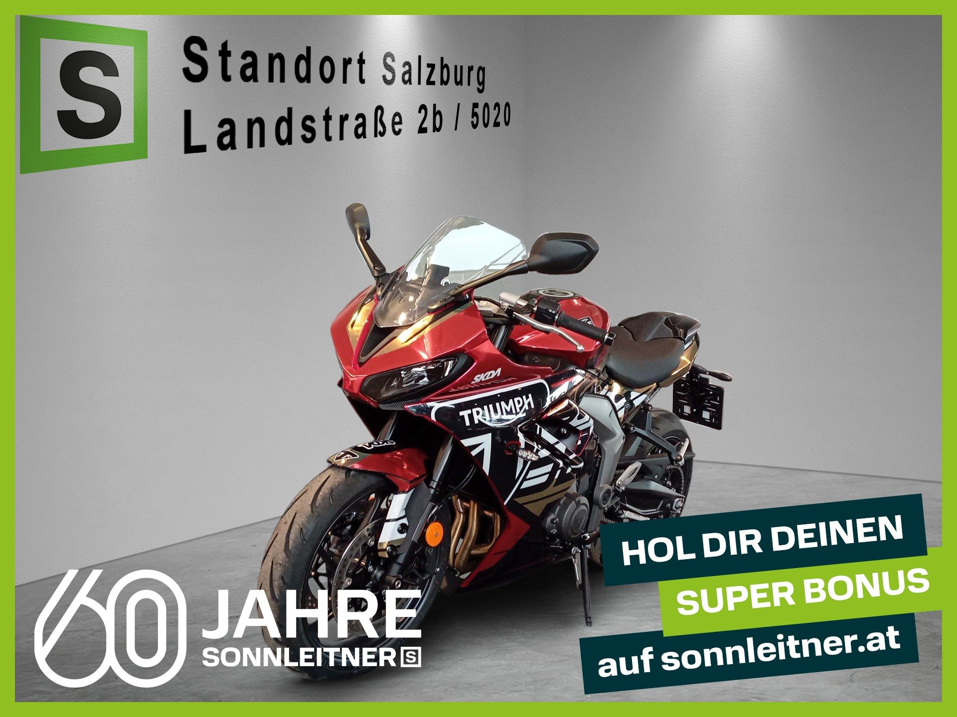 Triumph Daytona 660<br />Sondermodell