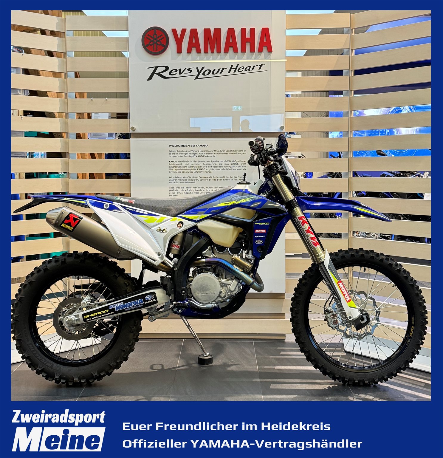 Sherco 300 SEF-R Factory Akrapovic Bestzustand