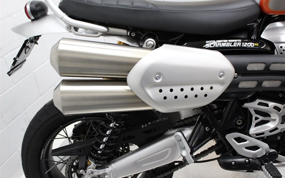 Motorrad Occasion Triumph Scrambler 1200 XE Gold Line - Bild 8