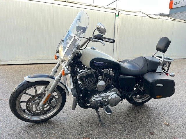 Harley-Davidson Sportster XL 1200T SuperLow (Birch White/Midnight Pearl) - Bild 9