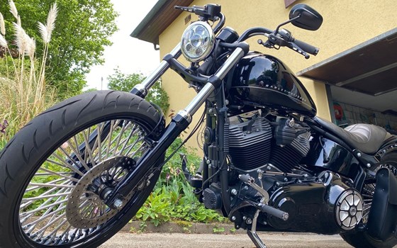 Motorrad Occasion Harley-Davidson Softail Blackline FXS - Bild 5