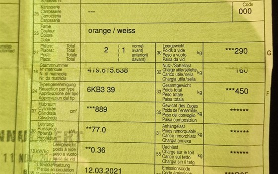 Motorrad Occasion KTM 890 Adventure R Rally - Bild 6