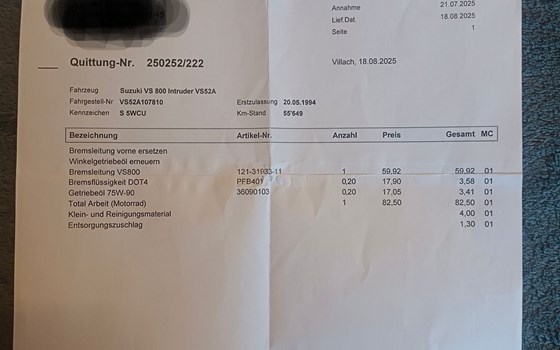 Gebrauchtmotorrad Suzuki Intruder VS 800 - Bild 4