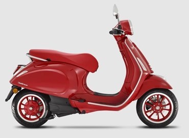 Neumotorrad Vespa Elettrica RED