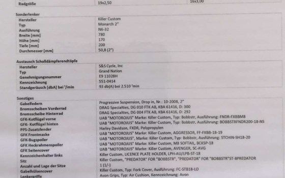 Gebrauchtmotorrad Harley-Davidson Softail Standard FXST - Bild 4