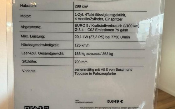 Neufahrzeug Kymco People S 300i - Bild 8