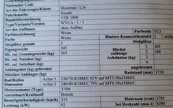 Gebrauchtmotorrad Suzuki Intruder M1800R - Bild 4